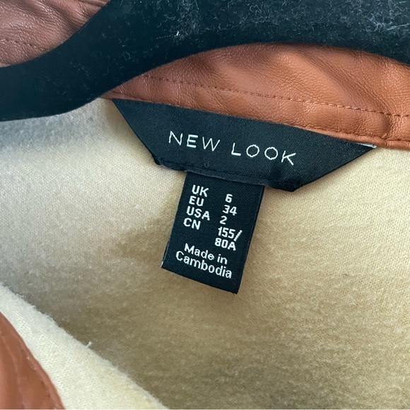 New look rust colored shacket asos size‎ 2 - Picture 4 of 7